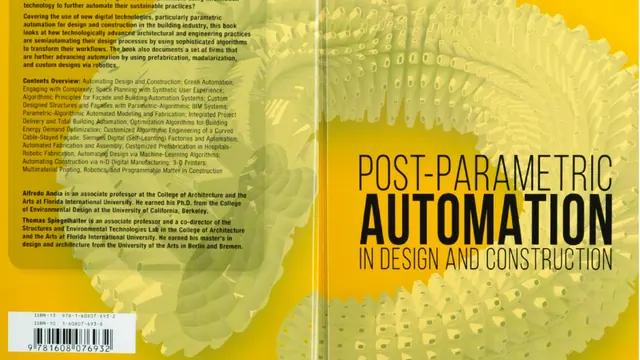 Post-parametric Automation in Design and